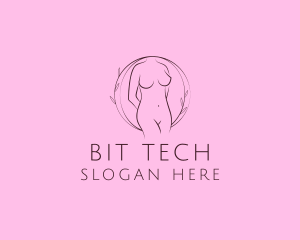 Nude Sexy Skin Care logo design