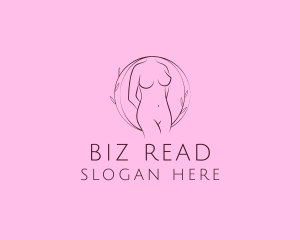 Nude Sexy Skin Care logo design