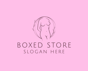 Nude Sexy Skin Care logo design