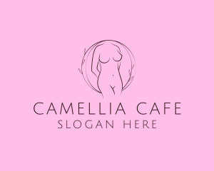 Nude Sexy Skin Care logo design