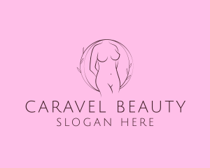 Nude Sexy Skin Care logo design