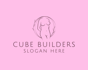 Nude Sexy Skin Care logo design