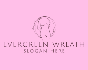 Nude Sexy Skin Care logo design