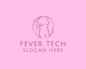 Nude Sexy Skin Care logo design