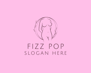 Nude Sexy Skin Care logo design