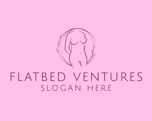 Nude Sexy Skin Care logo design