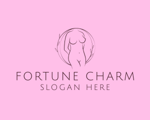 Nude Sexy Skin Care logo design