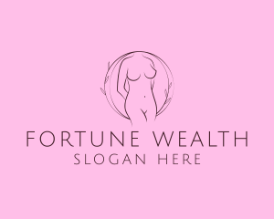 Nude Sexy Skin Care logo design