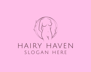 Nude Sexy Skin Care logo design