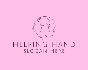 Nude Sexy Skin Care logo design