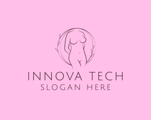 Nude Sexy Skin Care logo design