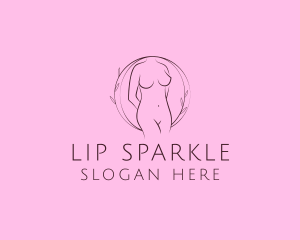 Nude Sexy Skin Care logo design