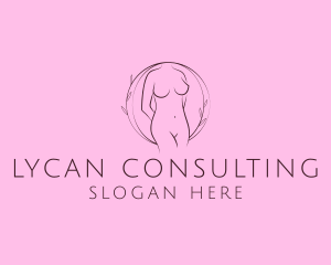 Nude Sexy Skin Care logo design