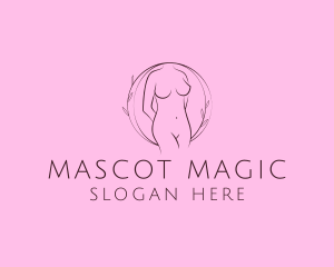 Nude Sexy Skin Care logo design