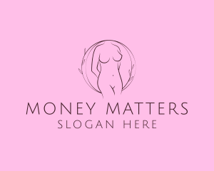 Nude Sexy Skin Care logo design