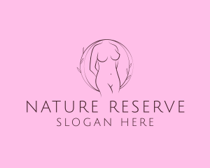 Nude Sexy Skin Care logo design