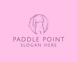 Nude Sexy Skin Care logo design