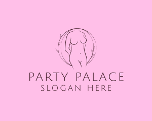 Nude Sexy Skin Care logo design