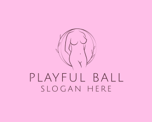 Nude Sexy Skin Care logo design