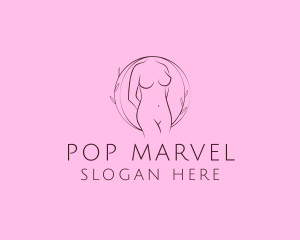 Nude Sexy Skin Care logo design