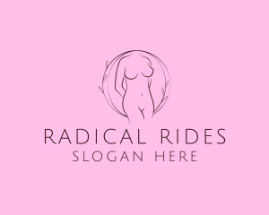 Nude Sexy Skin Care logo design