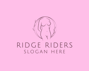 Nude Sexy Skin Care logo design