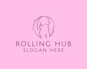 Nude Sexy Skin Care logo design