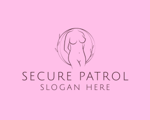 Nude Sexy Skin Care logo design