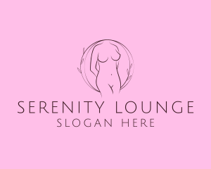 Nude Sexy Skin Care logo design