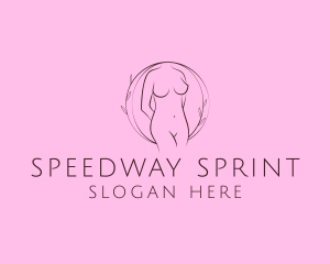 Nude Sexy Skin Care logo design