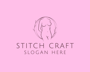 Nude Sexy Skin Care logo design