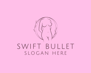 Nude Sexy Skin Care logo design