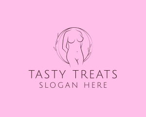 Nude Sexy Skin Care logo design