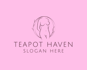 Nude Sexy Skin Care logo design