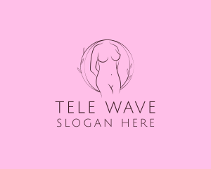 Nude Sexy Skin Care logo design