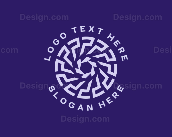 Spiral Pattern Business Logo