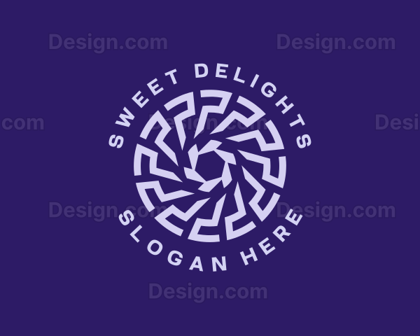 Spiral Pattern Business Logo