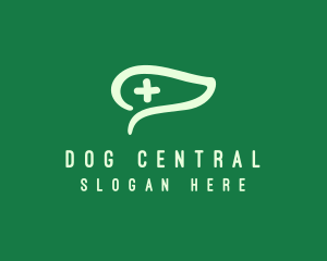 Leaf Dog Veterinary logo design