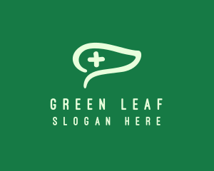 Leaf Dog Veterinary logo design