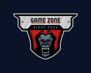  Angry Gorilla Ape logo