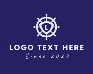 Sailor Wheel Ship logo