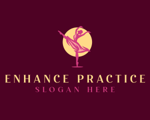 Female Waltz Choreography logo design