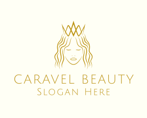 Luxury Beauty Queen Fashion logo design