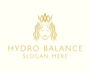 Luxury Beauty Queen Fashion logo design