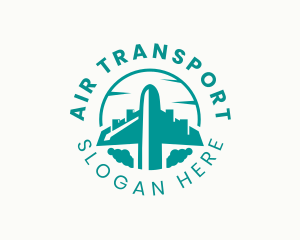 Airplane Travel Tour logo design