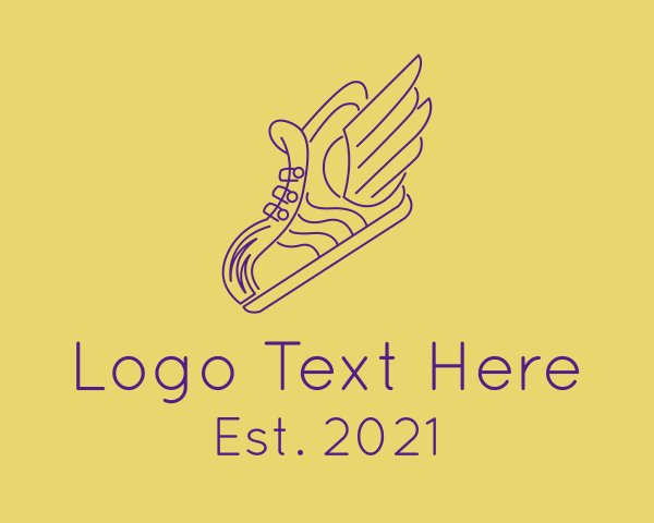 Footwear logo example 1