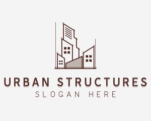 Building Architect Structure logo design