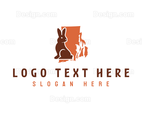 Rhode Island Rabbit Hare Logo