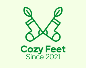 Eco Friendly Socks  logo design