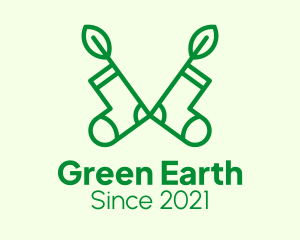 Eco Friendly Socks  logo design